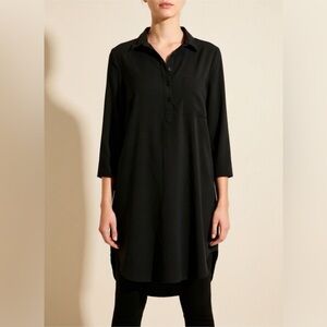 Zenana Outfitters Black Tunic Top